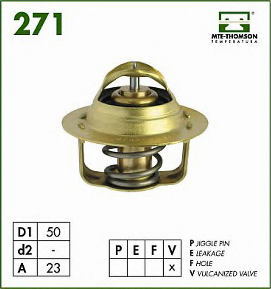 MTE-Thomson 271.89 - Termostato, Refrigerante autozon.pro