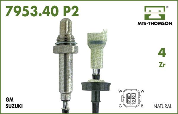 MTE-Thomson 7953.40.050P2 - Sonda lambda autozon.pro