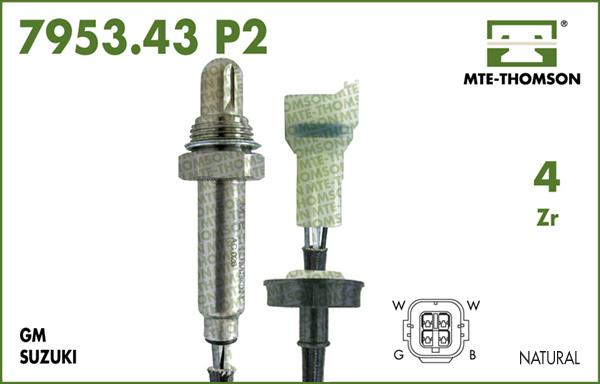 MTE-Thomson 7953.43.063P2 - Sonda lambda autozon.pro