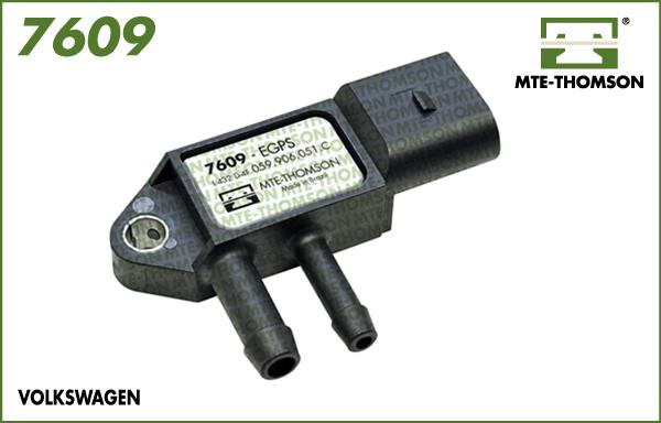 MTE-Thomson 7609 - Sensore, Pressione gas scarico autozon.pro