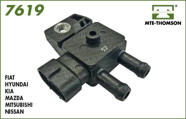 MTE-Thomson 7619 - Sensore, Pressione gas scarico autozon.pro