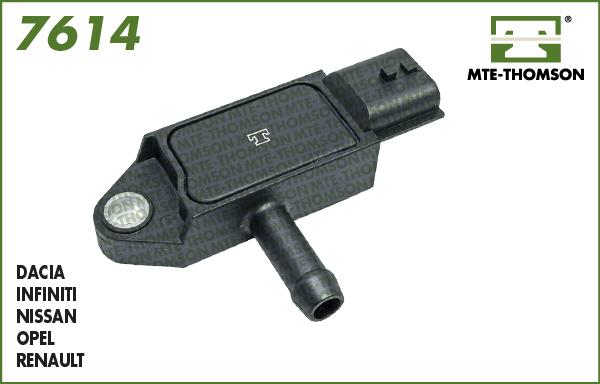 MTE-Thomson 7614 - Sensore, Pressione gas scarico autozon.pro