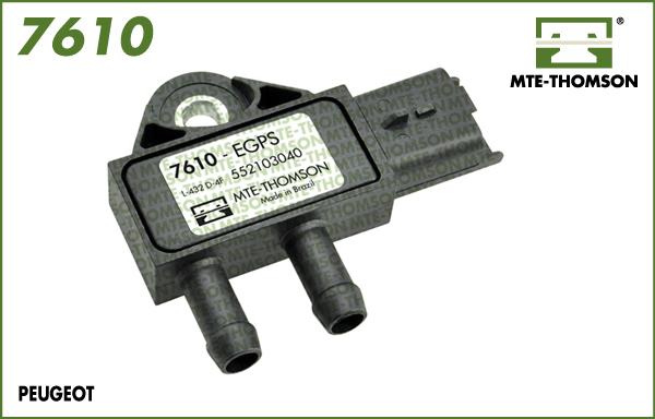 MTE-Thomson 7610 - Sensore, Pressione gas scarico autozon.pro