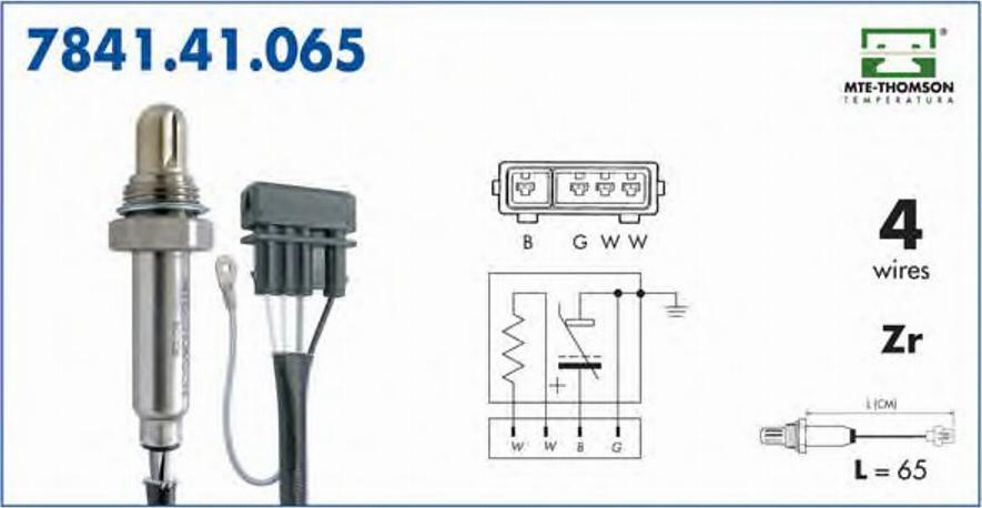 MTE-Thomson 784141065 - Sonda lambda autozon.pro