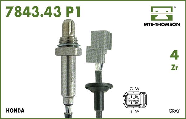 MTE-Thomson 7843.43.040P1 - Sonda lambda autozon.pro