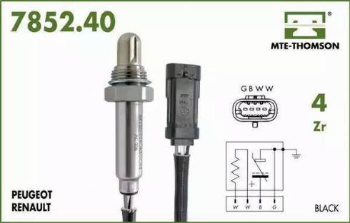 MTE-Thomson 7852.40.026 - Sonda lambda autozon.pro