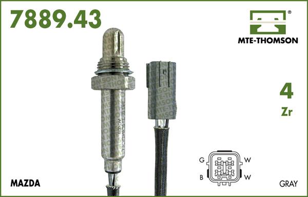 MTE-Thomson 7889.43.046 - Sonda lambda autozon.pro