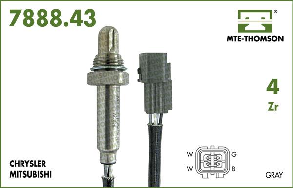 MTE-Thomson 7888.43.072 - Sonda lambda autozon.pro