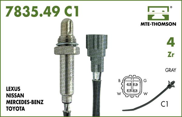 MTE-Thomson 7835.49.090C1 - Sonda lambda autozon.pro