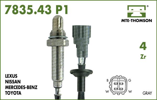 MTE-Thomson 7835.43.090P1 - Sonda lambda autozon.pro