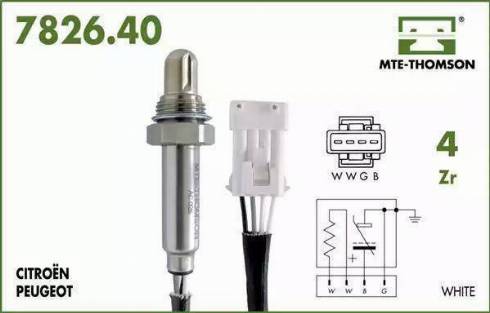 MTE-Thomson 7826.40.104 - Sonda lambda autozon.pro