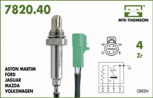 MTE-Thomson 7820.40.030 - Sonda lambda autozon.pro