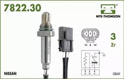 MTE-Thomson 7822.30.038 - Sonda lambda autozon.pro