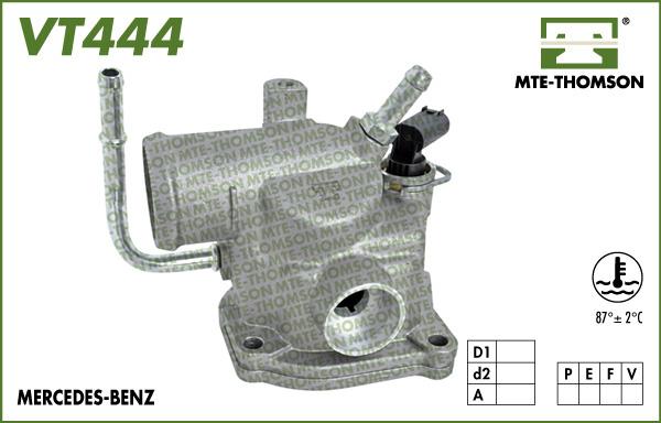 MTE-Thomson VT444.87 - Termostato, Refrigerante autozon.pro