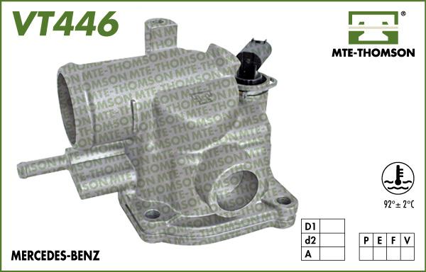 MTE-Thomson VT446.92 - Termostato, Refrigerante autozon.pro