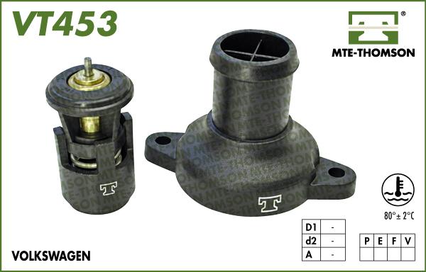 MTE-Thomson VT453.80 - Termostato, Refrigerante autozon.pro