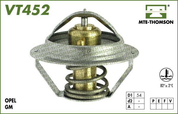 MTE-Thomson VT452.82 - Termostato, Refrigerante autozon.pro