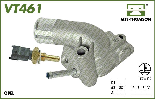 MTE-Thomson VT461.92 - Termostato, Refrigerante autozon.pro