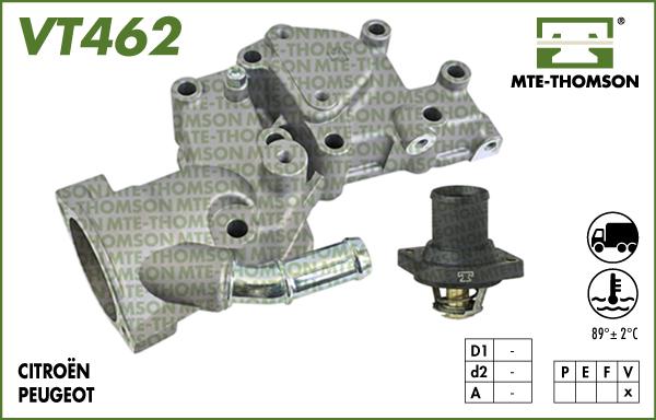 MTE-Thomson VT462.89 - Termostato, Refrigerante autozon.pro