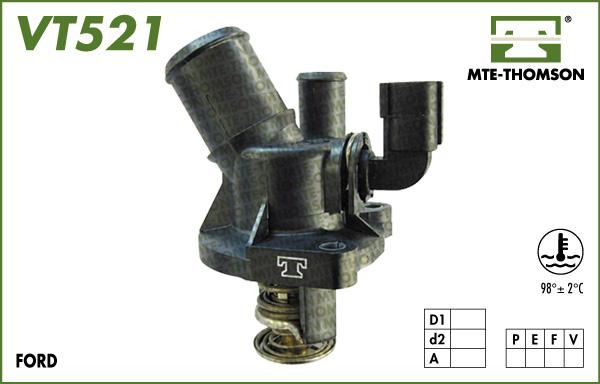 MTE-Thomson VT521.98 - Termostato, Refrigerante autozon.pro