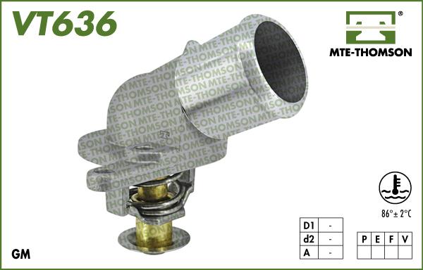 MTE-Thomson VT636.86 - Termostato, Refrigerante autozon.pro