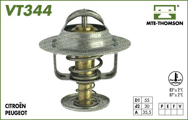 MTE-Thomson VT344.83 - Termostato, Refrigerante autozon.pro