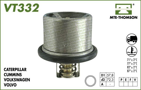 MTE-Thomson VT332.77 - Termostato, Refrigerante autozon.pro