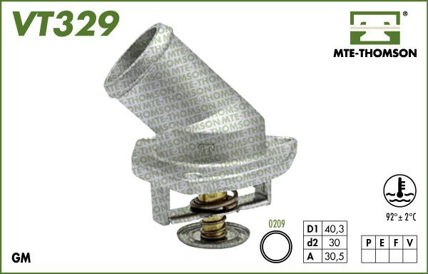 MTE-Thomson VT329.92 - Termostato, Refrigerante autozon.pro