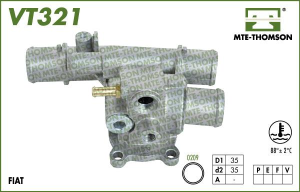 MTE-Thomson VT321.88 - Termostato, Refrigerante autozon.pro