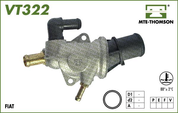 MTE-Thomson VT322.88 - Termostato, Refrigerante autozon.pro