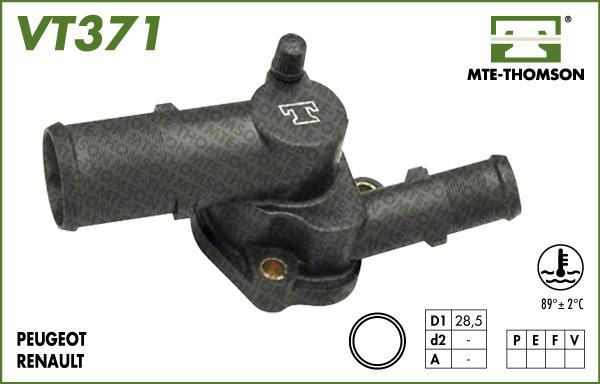 MTE-Thomson VT371.89 - Termostato, Refrigerante autozon.pro