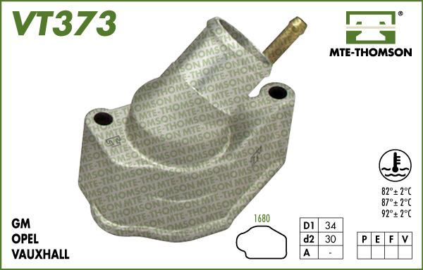 MTE-Thomson VT373.92 - Termostato, Refrigerante autozon.pro