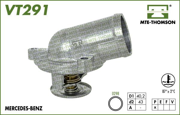 MTE-Thomson VT291.87 - Termostato, Refrigerante autozon.pro