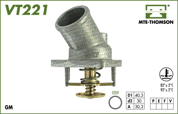 MTE-Thomson VT221.82 - Termostato, Refrigerante autozon.pro