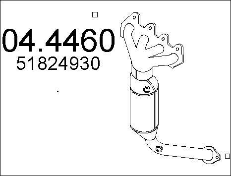 MTS 04.4460 - Catalizzatore autozon.pro