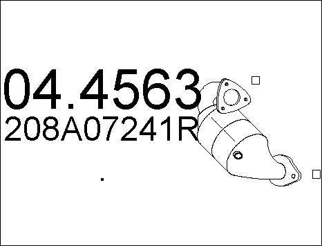MTS 04.4563 - Catalizzatore autozon.pro