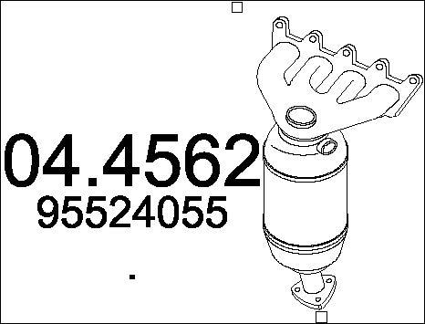 MTS 04.4562 - Catalizzatore autozon.pro