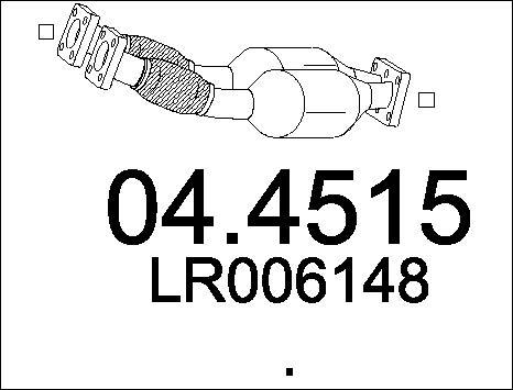 MTS 04.4515 - Catalizzatore autozon.pro