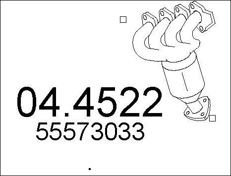 MTS 04.4522 - Catalizzatore autozon.pro