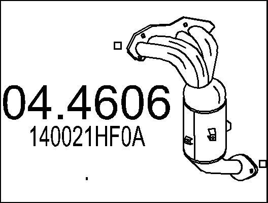 MTS 04.4606 - Catalizzatore autozon.pro