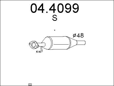 MTS 04.4099 - Catalizzatore autozon.pro