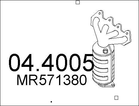 MTS 04.4005 - Catalizzatore autozon.pro