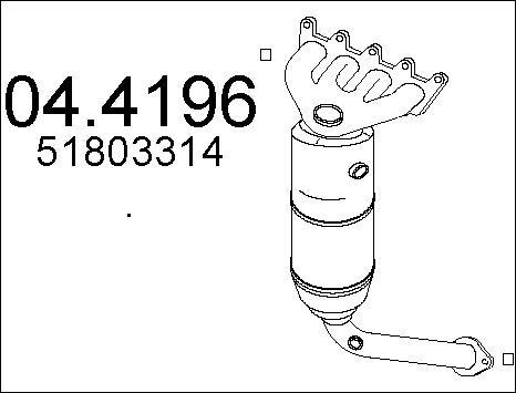 MTS 04.4196 - Catalizzatore autozon.pro