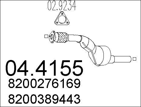 MTS 04.4155 - Catalizzatore autozon.pro