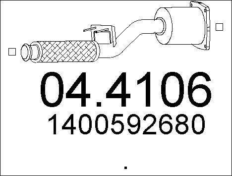 MTS 04.4106 - Catalizzatore autozon.pro