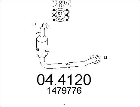 MTS 04.4120 - Catalizzatore autozon.pro