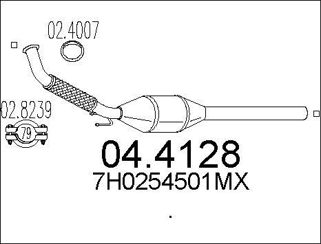 MTS 04.4128 - Catalizzatore autozon.pro