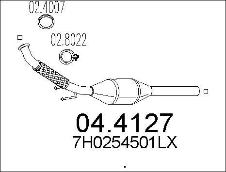 MTS 04.4127 - Catalizzatore autozon.pro