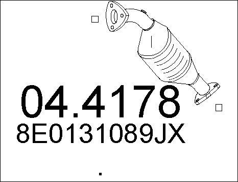 MTS 04.4178 - Catalizzatore autozon.pro