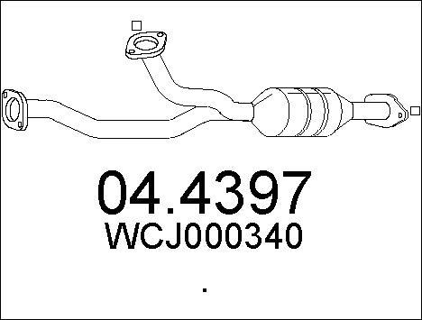 MTS 04.4397 - Catalizzatore autozon.pro